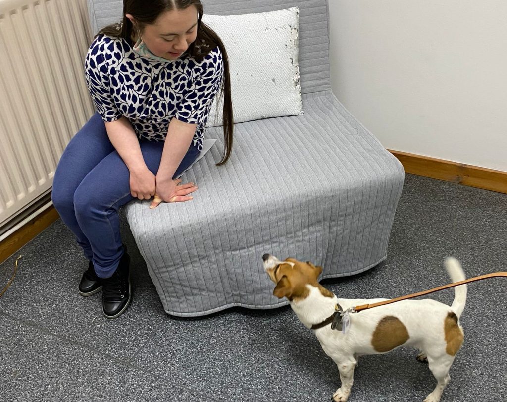 Therapy dog Pudding is a “real asset” to Wandsworth charity South