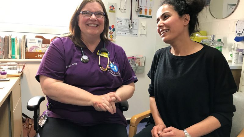 A paediatric consultant and a GP at a Together clinic in Wandsworth