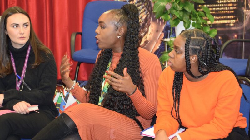 Croydon residents discuss practical solutions to local issues at a Local Community Partnership meeting.