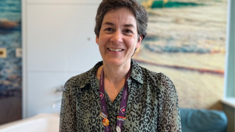 portrait of midwife frances rivers kingston hospital international day of the midwife