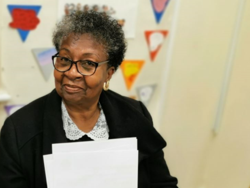 A participant at the Wandsworth and Merton Diabetes Decathlon