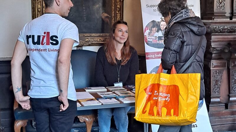 Information stand for RUILS