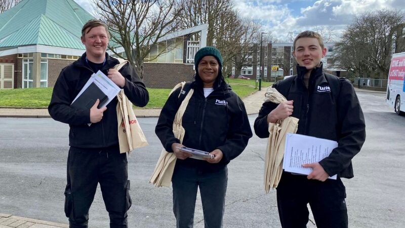 The Community Conversations team out and about in Richmond