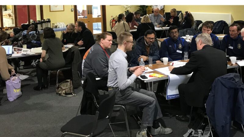 Delegates at Sutton learning disability conference