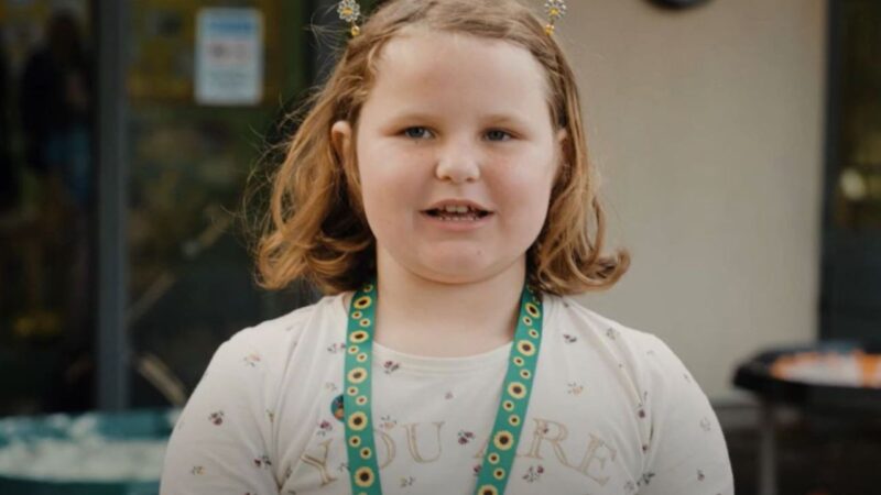 Young girl from Sutton Parent Carer forum video about hidden disabilities sunflower scheme