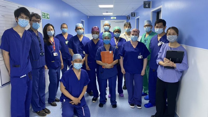 The Queen Mary’s Hospital Surgery Treatment Centre team