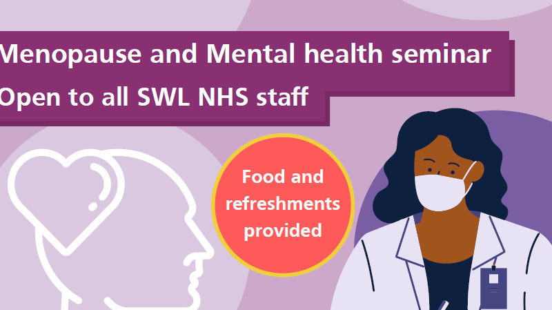 Staff support event - menopause and mental health