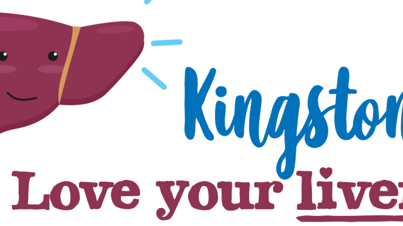 A happy liver character invites Kingston residents to love their livers
